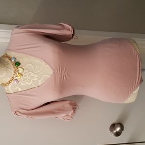 💘NWT Guess Puff Sleeve Bodysuit